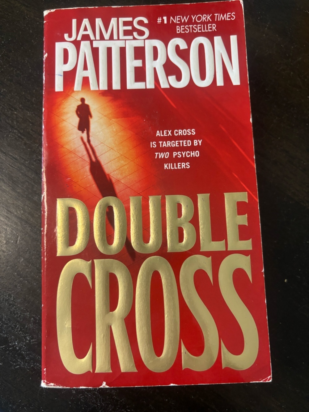James Patterson "Double Cross" Paperback - Red & Gold Cover